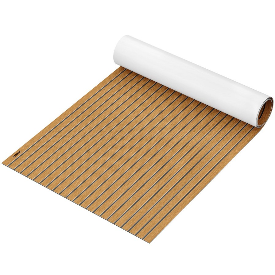 * Buy 94*47 Inch Eva Foam Marine Boat Teak Decking Yacht Sheet Flooring Pad Ca New