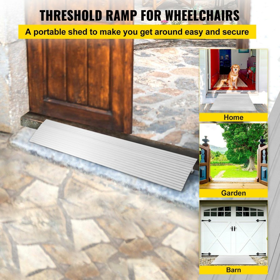 * Wholesale Vevor Transition Entry Ramp Modular Threshold Ramp Aluminum 1 Rise Rated 800Lbs Best