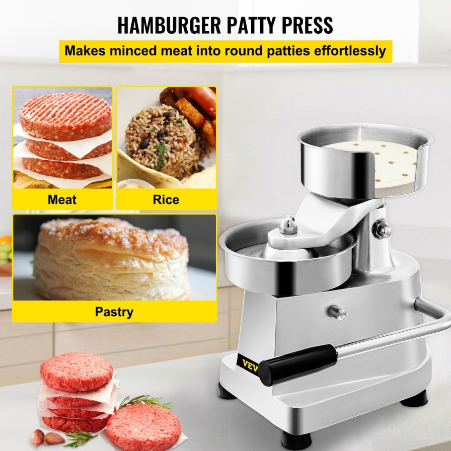 * Hot Sale Burger Press Hamburger Patty Maker 4-Inch Diameter Burger Press Commercial Wholesale