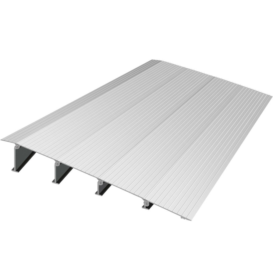 * Brand New Vevor Transition Entry Ramp Modular Threshold Ramp Aluminum 4 Rise Rated 800Lbs Clearance