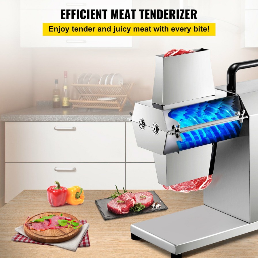 * Brand New Vevor Commercial Meat Tenderizer Electric Tenderizer Stainless Steel 5 450W Online