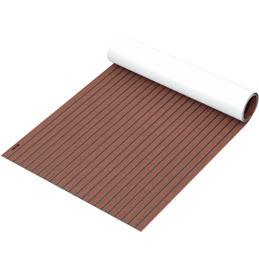 * Deals 94.5"X47" Teak Decking Marine Boat Flooring Carpet Sheet Yacht Eva Foam Us New