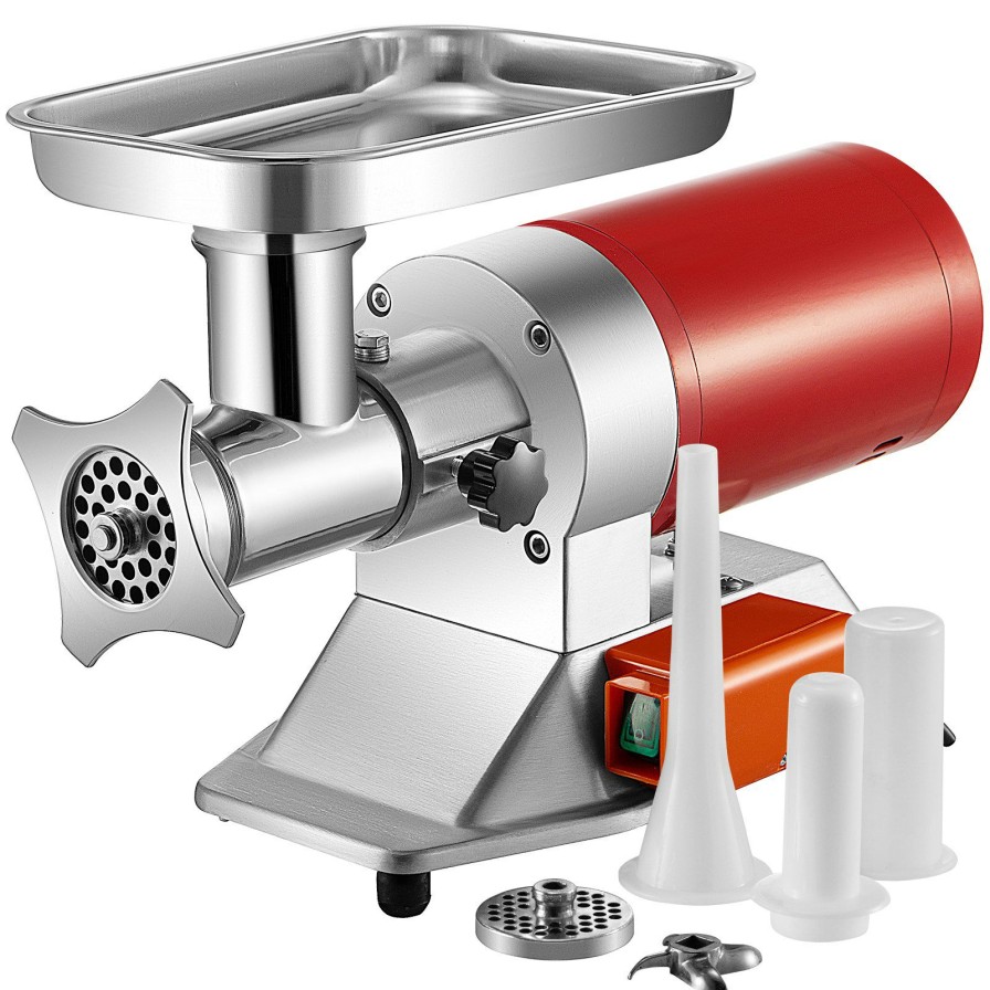 * Outlet Vevor Electric Meat Grinder Machine Electric Meat Mincer 551 Lbs/Hour 1100W Red Online