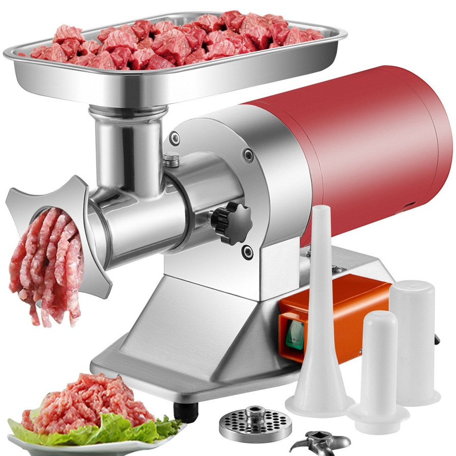 * Hot Sale Vevor Commercial 550Lbs/H Electric Meat Grinder 1.1Hp Sausage Stuffer Maker Clearance