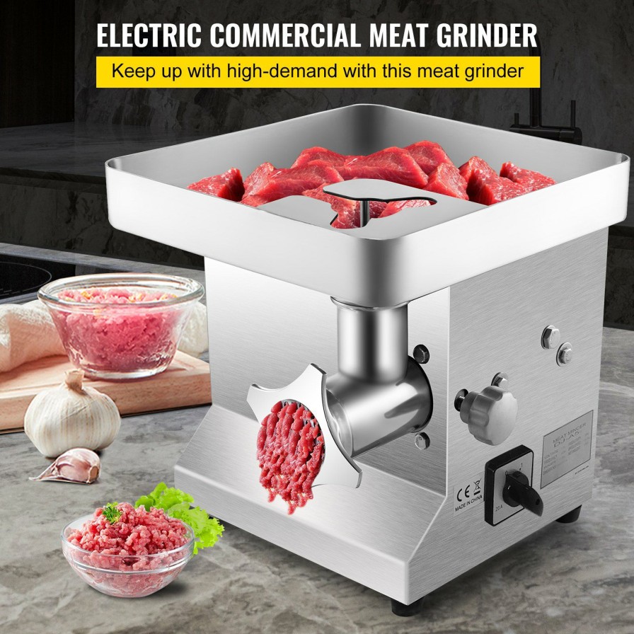 * Best Sale Meat Grinder Electronic Meat Grinder 850 W 250Kg/H Sausage Maker Stainless Steel Online