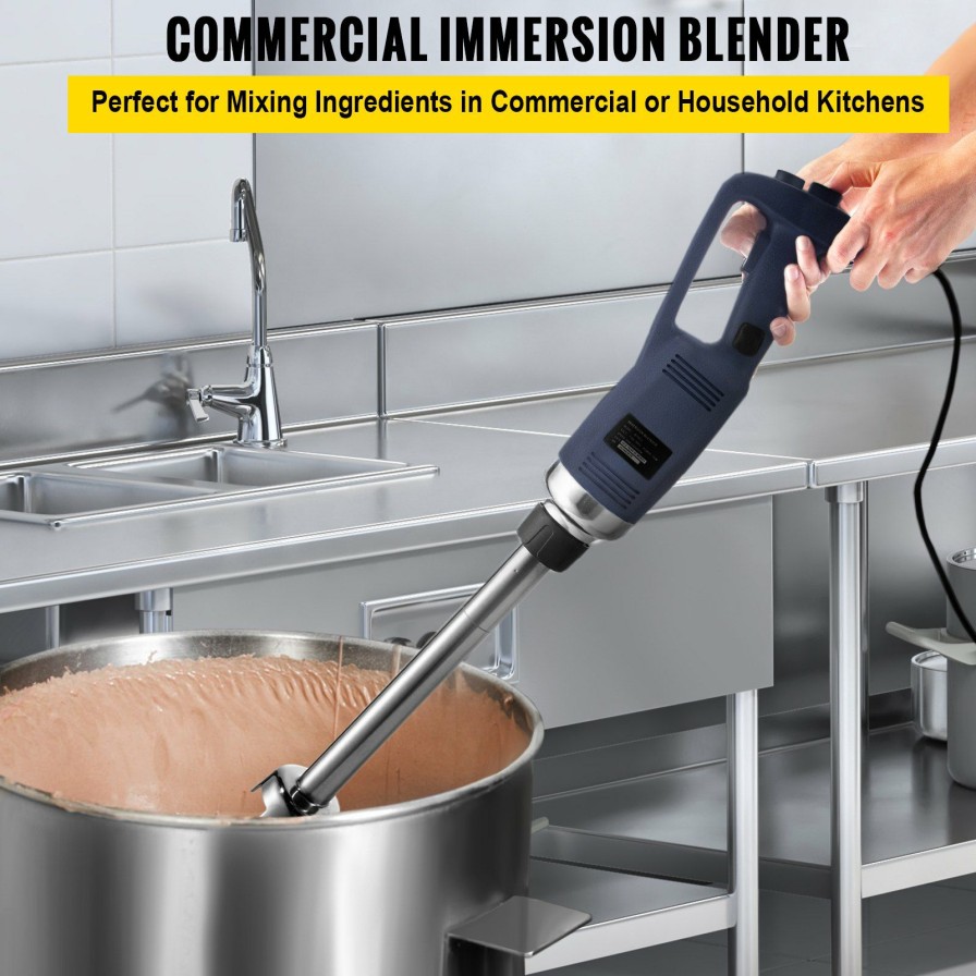 * Best Pirce Vevor Commercial Immersion Blender Commercial Hand Mixer Variable Speed 19.7 Hot