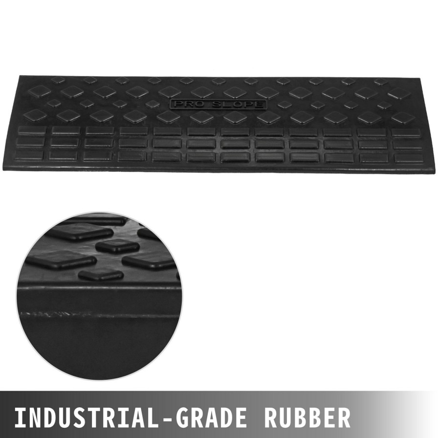 * Promo Rubber Loading Dock Rubber Curb Ramp 5 Ton Car Ramp New