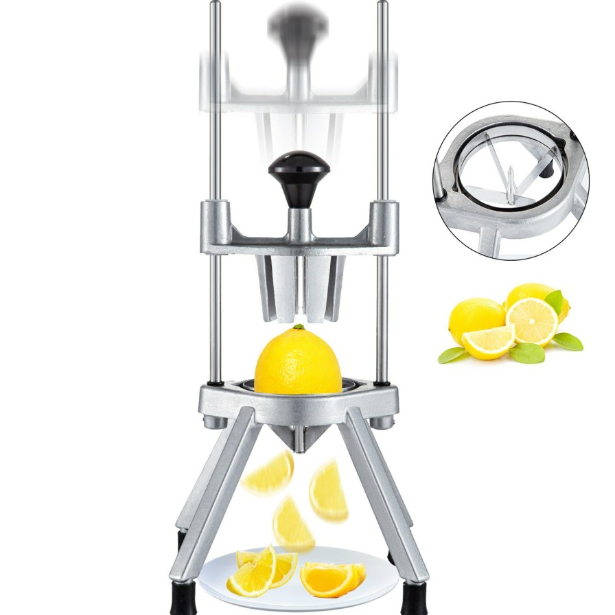 * Wholesale Citrus Cutter Lemon, Wedge Slicer 4-Section Lemon Cutter Slicer, Stainless Steel Best