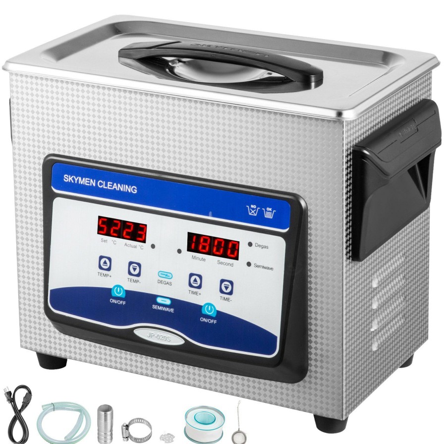 * Wholesale Vevor Ultrasonic Cleaner 3.2L 60/120W Degassing Digital Sonic Cleaner Machine Clearance