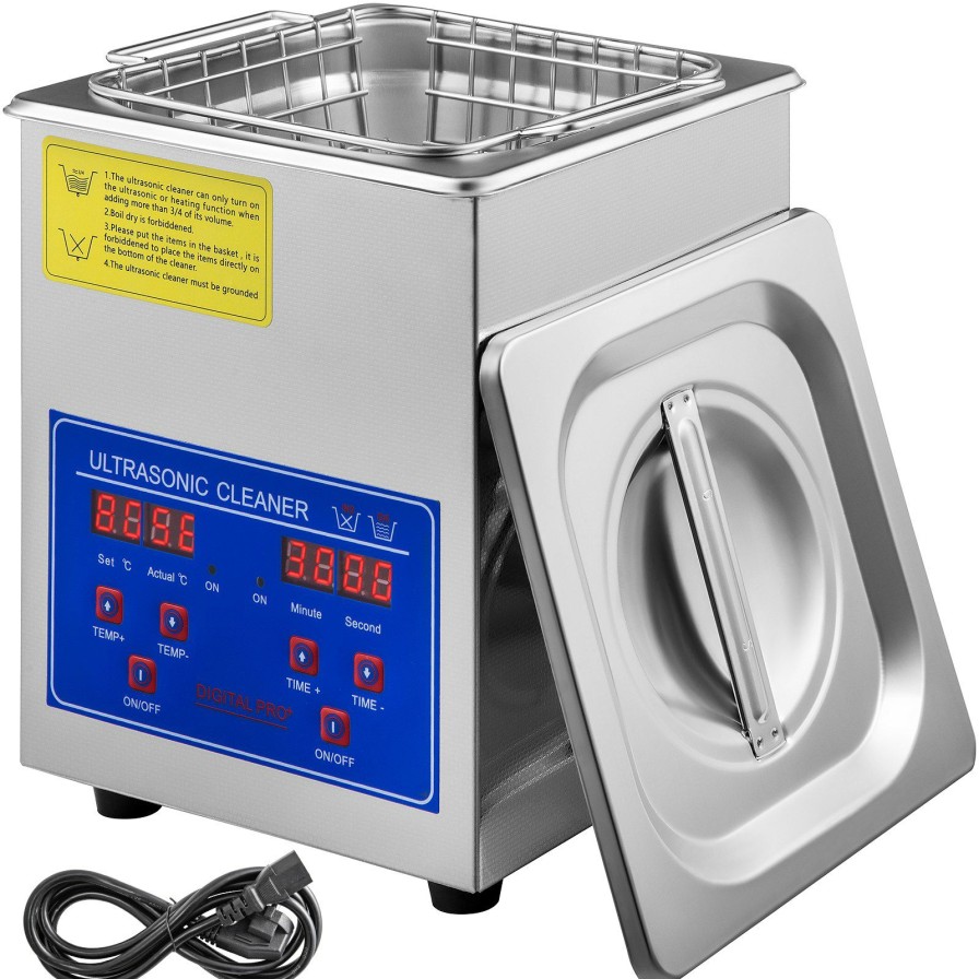 * Deals 1.8-2L Industry Ultrasonic Cleaner Commercial 60W Ultrasonic Heater Clearance