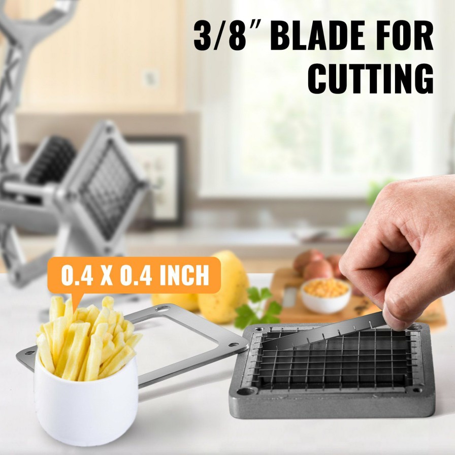 * Deals Vevor French Fries Cutter Potato Fry Cutter With 3/8 Inch Blade Potato Cutter Hot