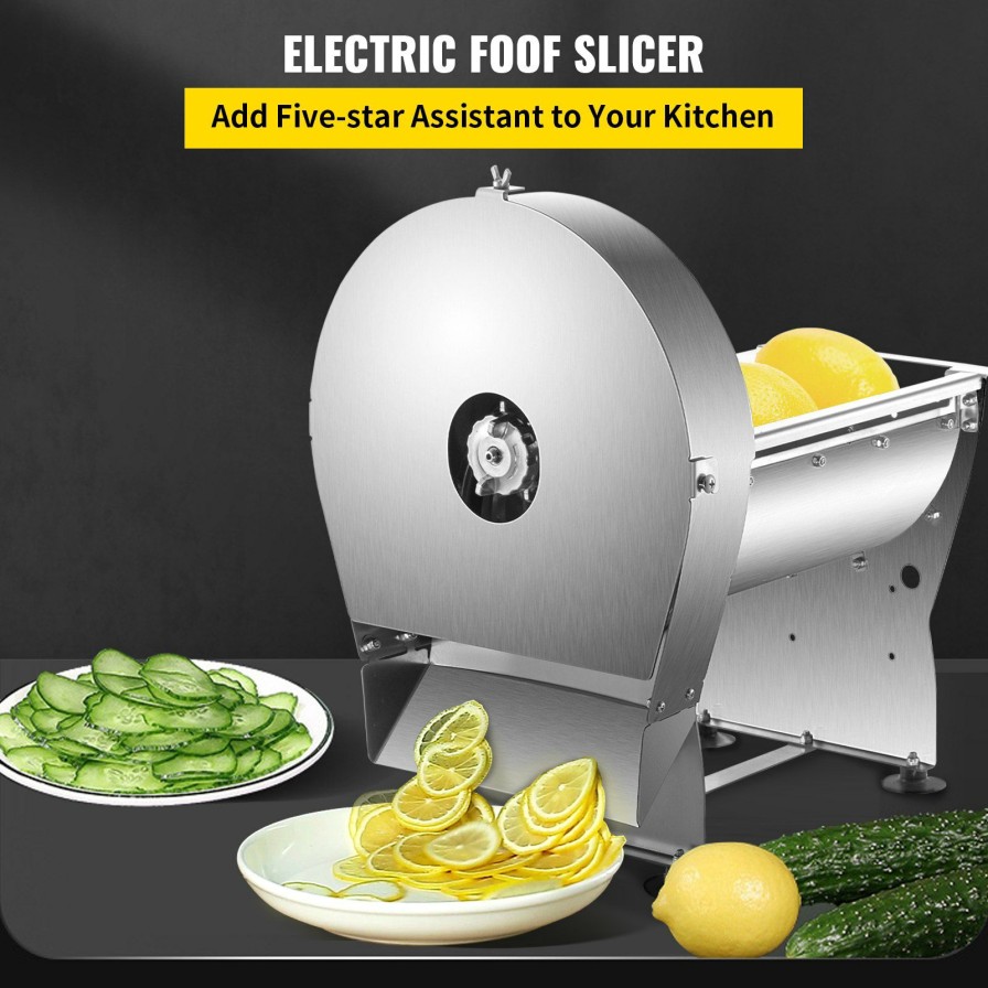 * Cheapest Vevor Electric Food Slicer Deli Meat Slicer 10" Stainless Steel Blade Home Tool Best