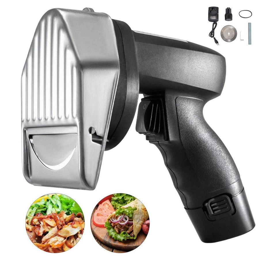 * Best Pirce Wireless Kebab Cutter Meat Slicer Commercial Kebab Slicer Gyros 402 Steel Wholesale