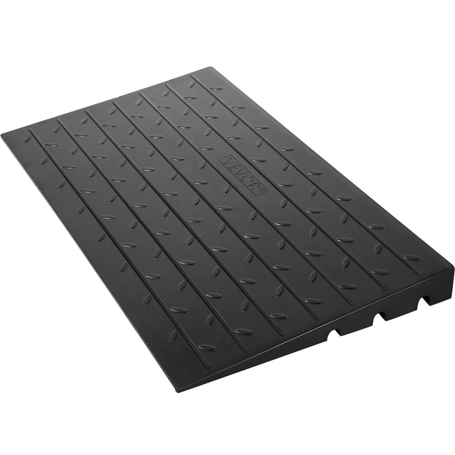 * Budget Vevor Rubber Kerb Ramp Rubber Threshold Ramp 102Mmh 1T Load Wheelchair Access Clearance