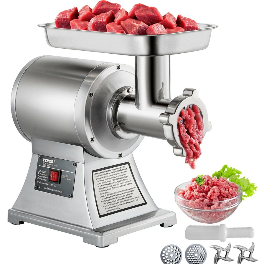 * Cheapest Commercial Stainless Steel 450Lbs Meat Grinder Blade Plate Sausage Stuffer Fda Clearance