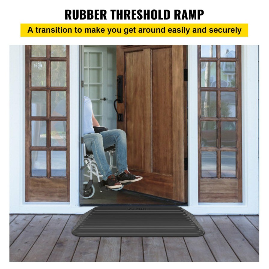 * Top 10 Vevor Rubber Threshold Ramp Threshold/ Wheelchair Access Ramp 75Mmh(3 Rise) Best