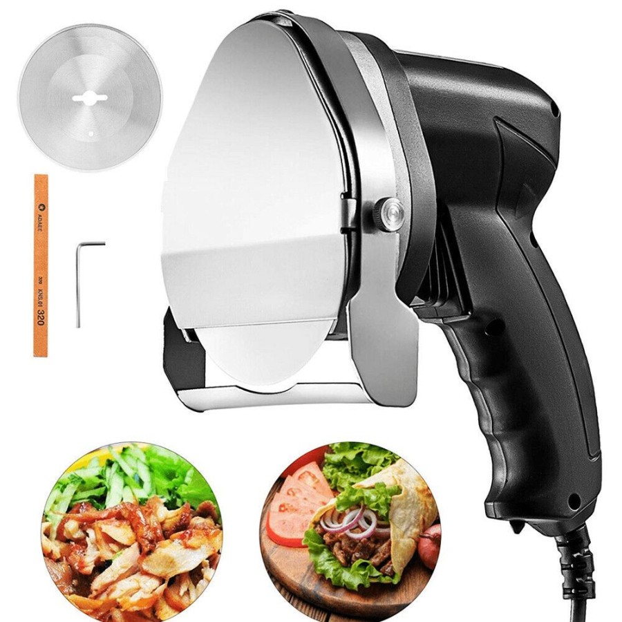 * Best Sale Electric Kebab Cutter Slicer Meat Doner Shawarma Cutting Machine 2 Blades Online