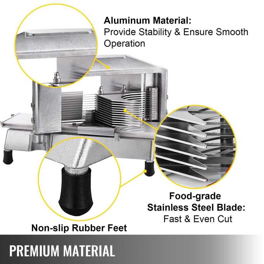 * Best Reviews Of Commerical Heavy Duty Tomato Silcer Onion Cutter 3/16 Stainless Steel Online